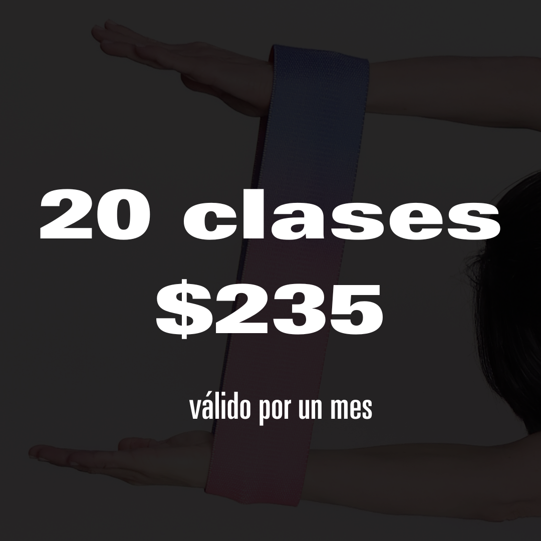 Paquete de 20 Clases  SF