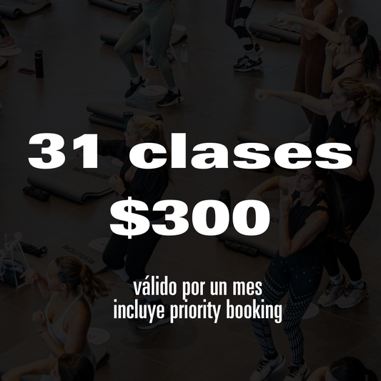 Monthly Pack - 31 clases